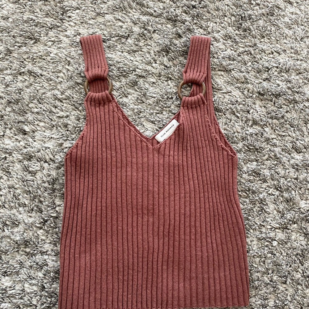 Club Monaco Knit Tank